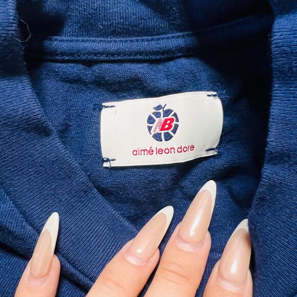 Aime Leon Dore International Friendship X Basketball New Balance T Shirt fits M - Picture 4 of 4